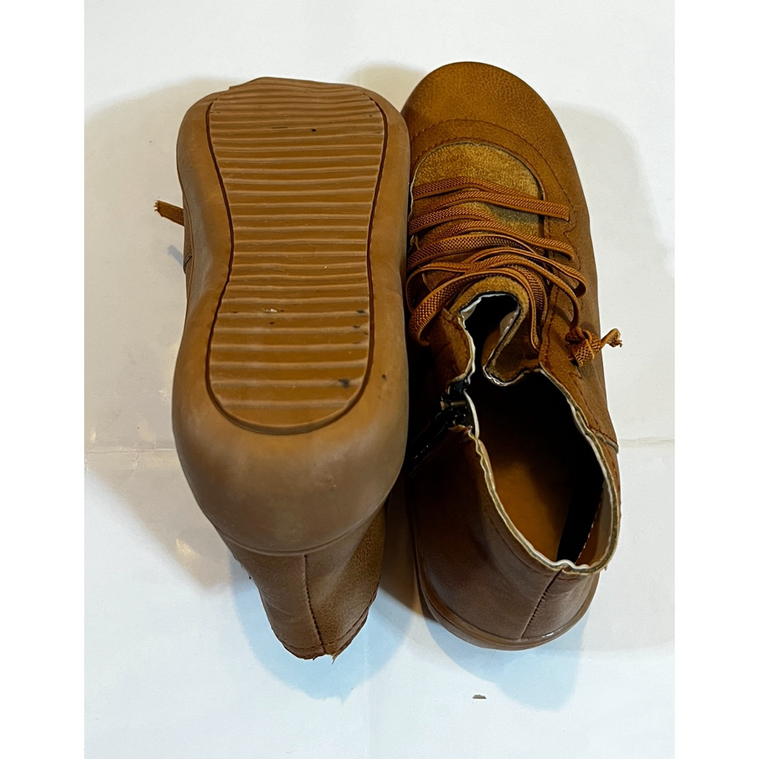 マーティンブーツ 茶色 レディースの靴/シューズ(ブーツ)の商品写真