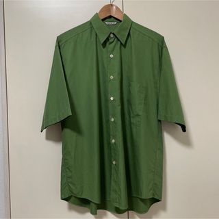 オーラリー(AURALEE)のWASHED FINX TWILL BIG HALF SLEEVED SHIRT(シャツ)