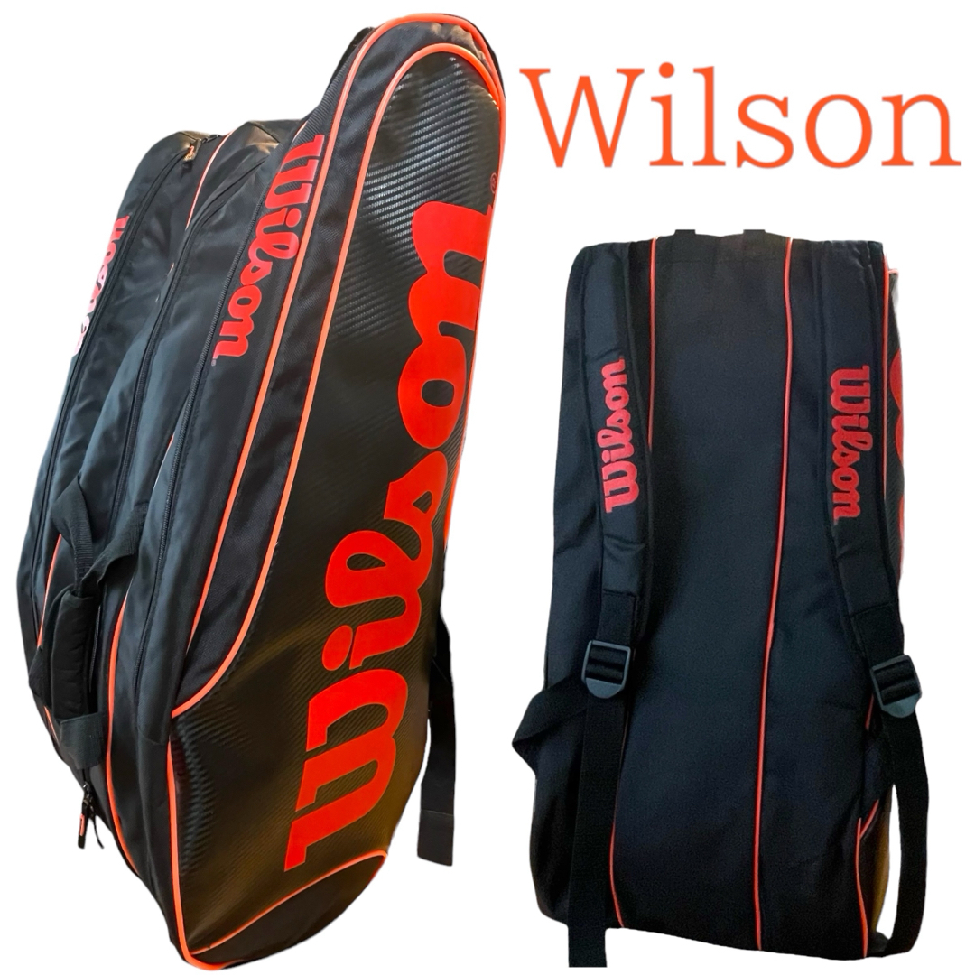 Wilson ウィルソン ラケットバッグ リュック　バッグ　2way スポーツ/アウトドアのテニス(バッグ)の商品写真