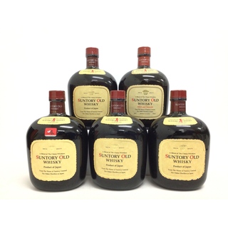 【東京都内配送限定】ウイスキー サントリー オールド 5本セット 700/750ml (K-2) ITDU1PS3WDCG(ウイスキー)