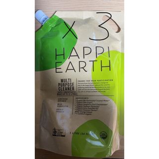 HAPPI EARTH マルチパーパスクリーナー  3セット(洗剤/柔軟剤)