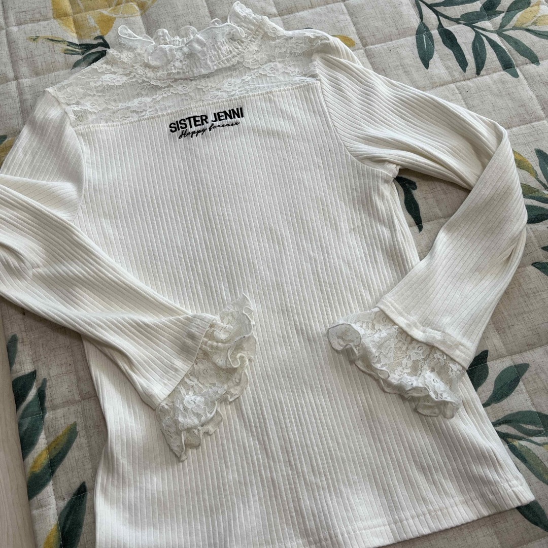 JENNI(ジェニィ)の長袖カットソー140 JENNIE キッズ/ベビー/マタニティのキッズ服女の子用(90cm~)(Tシャツ/カットソー)の商品写真