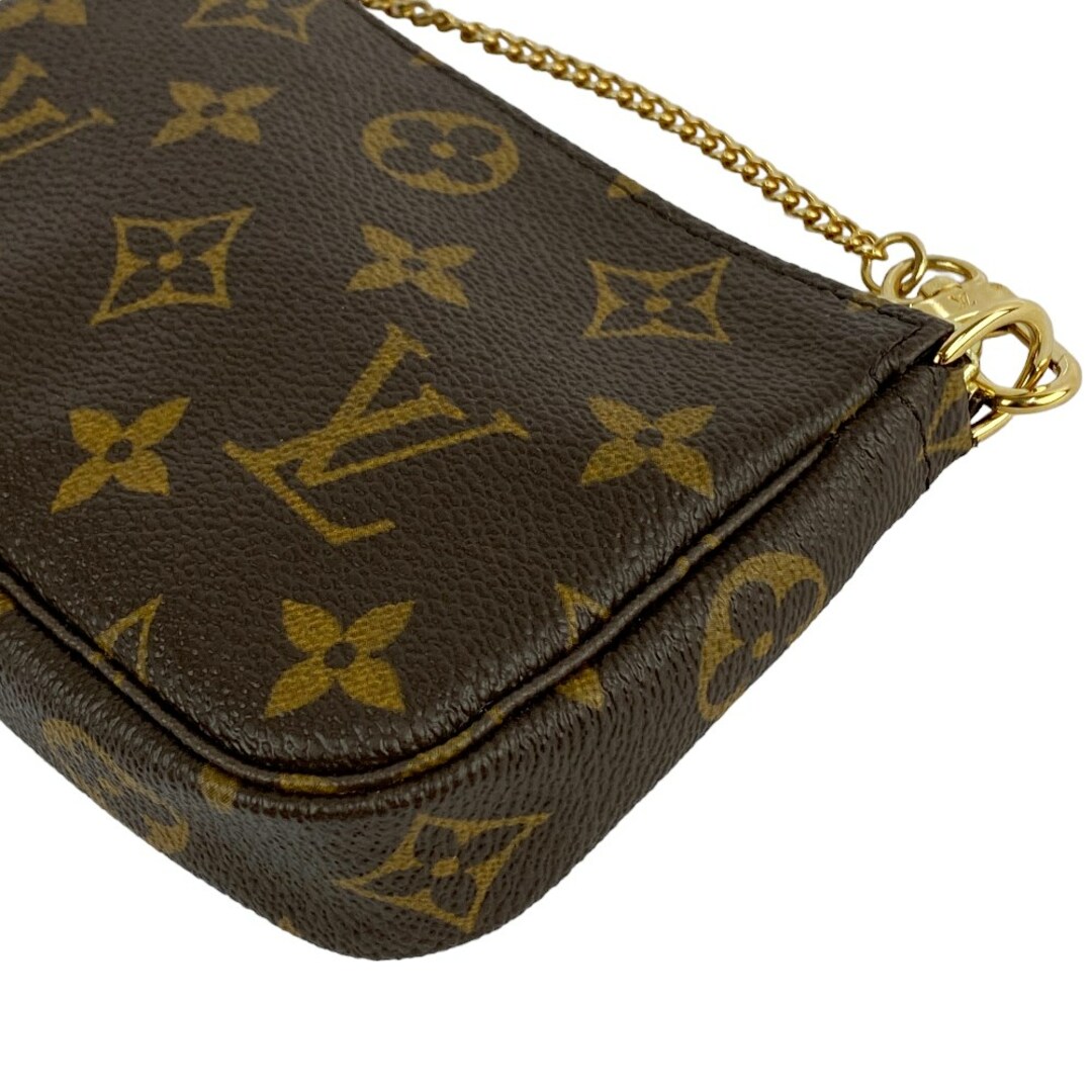 LOUIS VUITTON(ルイヴィトン)の■未使用■　ルイヴィトン ミニ ポシェット アクセソワール ポーチ モノグラム ブラウン M58009 【121166】 レディースのファッション小物(ポーチ)の商品写真