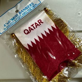 サッカー カタール Qatar 吸盤 バーナー mini burner(記念品/関連グッズ)