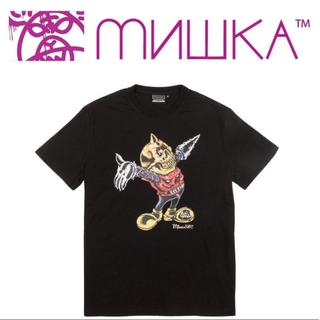 ミシカ(MISHKA)のMISHKA LAMOUR MASCOT T-SHIRT   BLACK(Tシャツ/カットソー(半袖/袖なし))