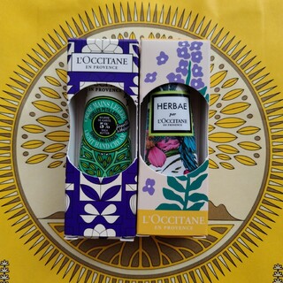 ロクシタン(L'OCCITANE)の【箱入り】ロクシタンハンドクリームミニ2本セット①(ハンドクリーム)