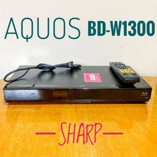 シャープ(SHARP)のSHARP シャープ　ブルーレイレコーダー HDD 1TB 2チューナー 2番組(ブルーレイレコーダー)