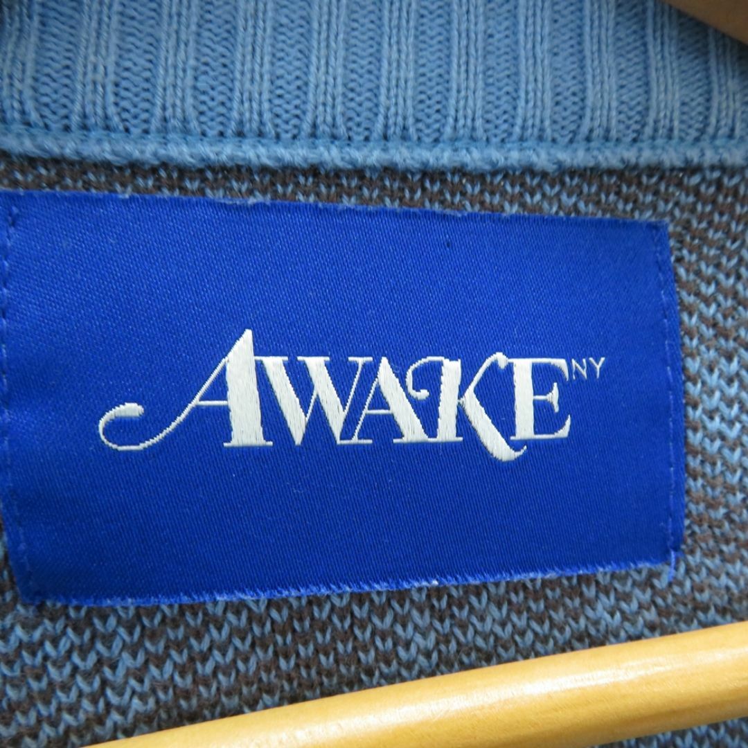 AWAKE NY 20aw PAISLEY PEARL BUTTON CARDIGAN  Size-XL   メンズのトップス(ニット/セーター)の商品写真