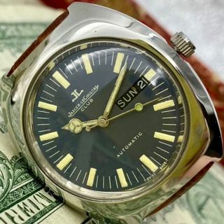 Jaeger-LeCoultre - 【レトロな色合い】ジャガールクルト メンズ腕時計 グレー 自動巻き ヴィンテージ