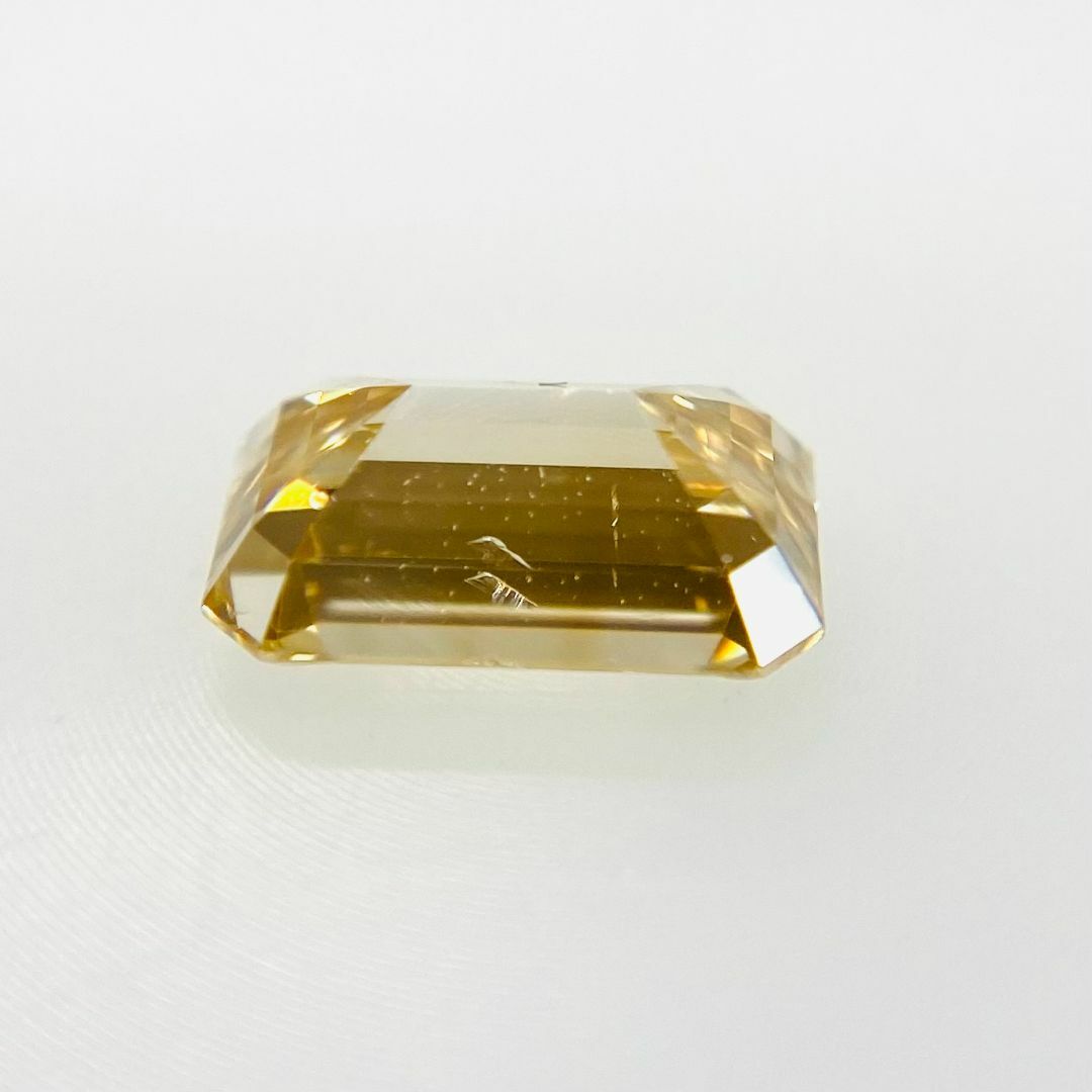 FANCY YELLOW ORANGE 0.525ct EM/RT2685 レディースのアクセサリー(その他)の商品写真