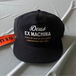 デウスエクスマキナ(Deus ex Machina)の新品 DEUS トラッカーキャップ デウス ブラック(キャップ)