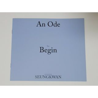 セブンティーン(SEVENTEEN)のスングァン/Anode「Beige」ミニフォトブック(K-POP/アジア)