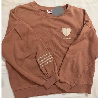 ピンクラテ(PINK-latte)のピンクラテ　トレーナ―&スカート　xxs(Tシャツ/カットソー)