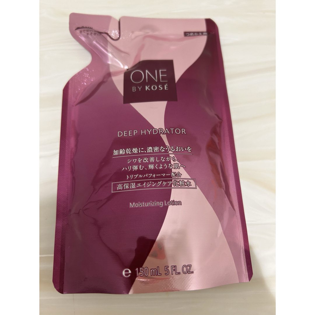 ONE BY KOSE（KOSE）(ワンバイコーセー)のワンバイコーセー　ディープハイドレーター詰替　150ml  コスメ/美容のスキンケア/基礎化粧品(化粧水/ローション)の商品写真