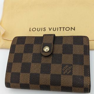 ルイヴィトン(LOUIS VUITTON)の極美品✨　ルイヴィトン　ポルトフォイユ・ヴィエノワ　ダミエ(財布)