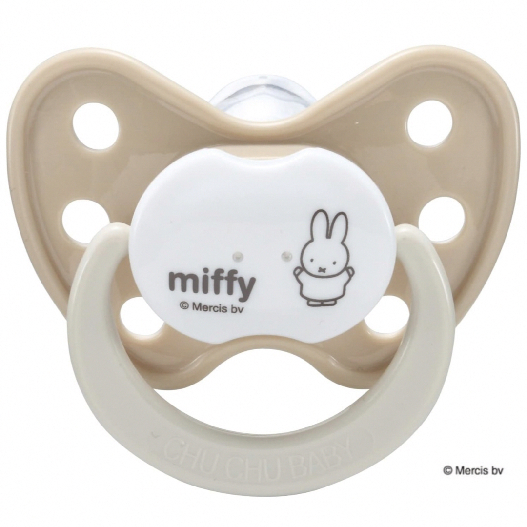 miffy(ミッフィー)のチュチュ おしゃぶり ミッフィー 6ヶ月から離乳期用 2 (専用キャップ付き) キッズ/ベビー/マタニティのキッズ/ベビー/マタニティ その他(その他)の商品写真