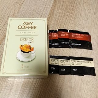 キーコーヒー(KEY COFFEE)のKEY COFFEE　ドリップコーヒー　インスタコーヒー　クリーミングパウダー(コーヒー)