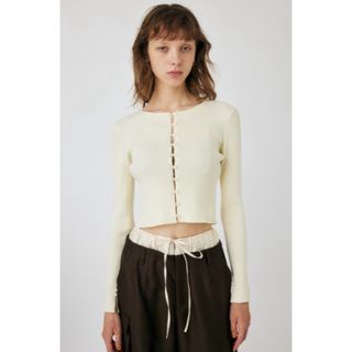 マウジー(moussy)のmoussy マウジー カーディガン ショート丈お値下げ中！(カーディガン)