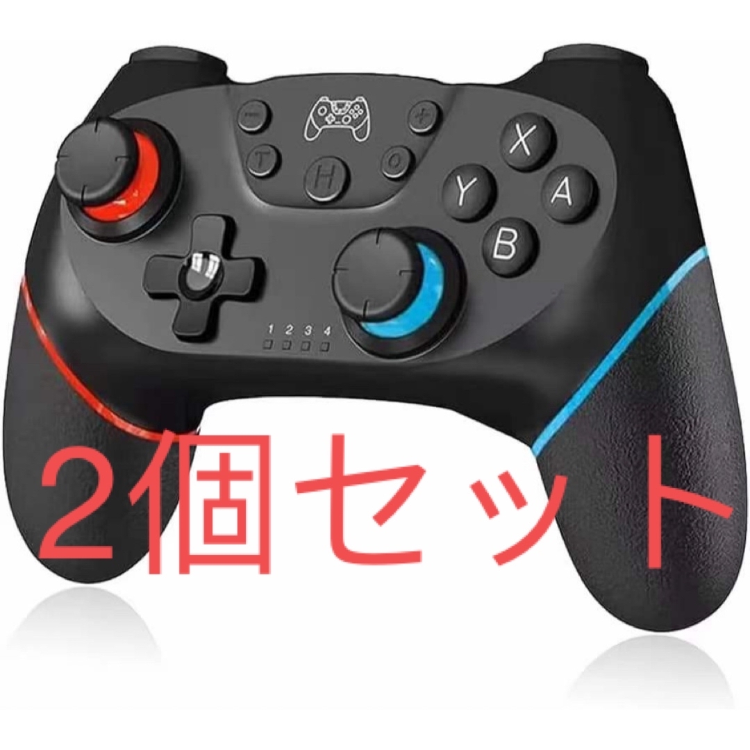 コントローラー TURBO連射機能　無線Bluetooth HD振動　2個セット エンタメ/ホビーのゲームソフト/ゲーム機本体(その他)の商品写真