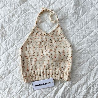 ミーシャアンドパフ(Misha & Puff)のMisha&Puff Crochet halter top 5-6y(Tシャツ/カットソー)