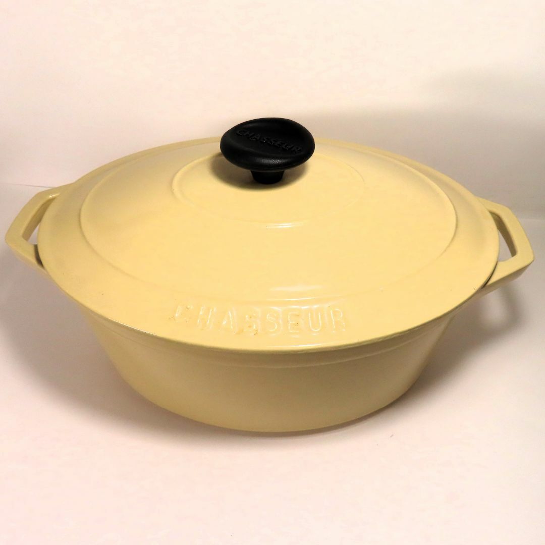 LE CREUSET(ルクルーゼ)のLE CREUSET ル・クルーゼ ルクルーゼ 鍋 両手鍋 25cm オーバル インテリア/住まい/日用品のキッチン/食器(鍋/フライパン)の商品写真