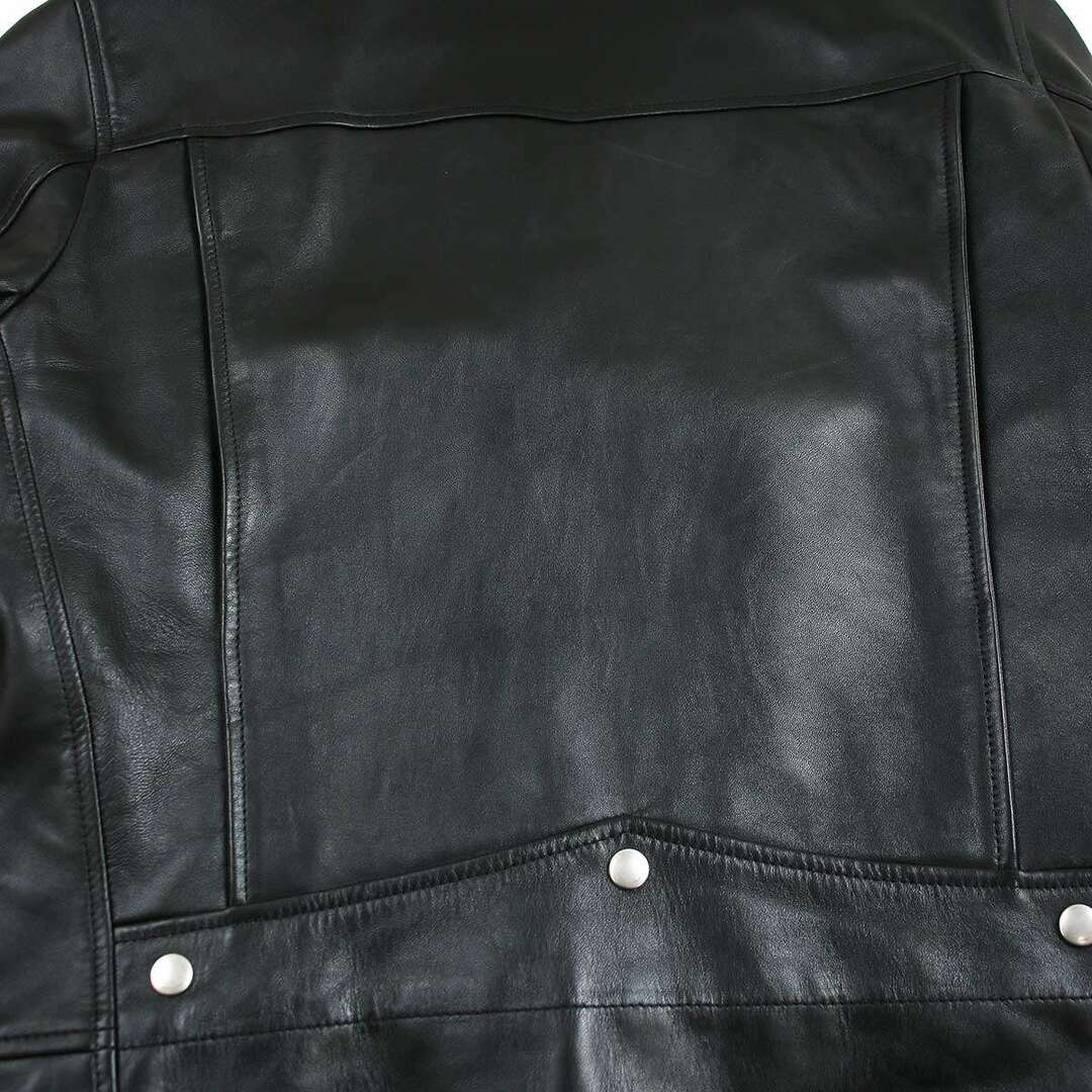 Saint Laurent(サンローラン)のSAINT LAURENT PARIS サンローラン パリ L01 クラシックモーターサイクル ダブルレザーライダースジャケット 484284 Y5YA2 ブラック 52 メンズのジャケット/アウター(レザージャケット)の商品写真