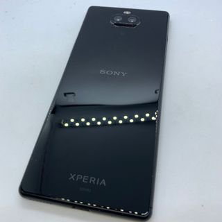 【中古品】Xperia 8 au   SOV42 ブラック (スマートフォン本体)