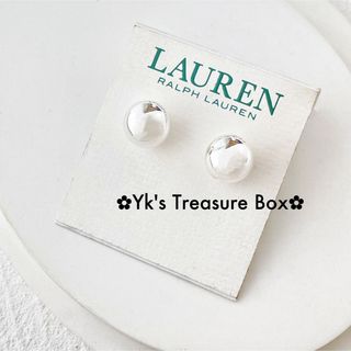 ラルフローレン(Ralph Lauren)のS838/RALPH LAUREN/12mmシルバーボールビーズピアス(ピアス)