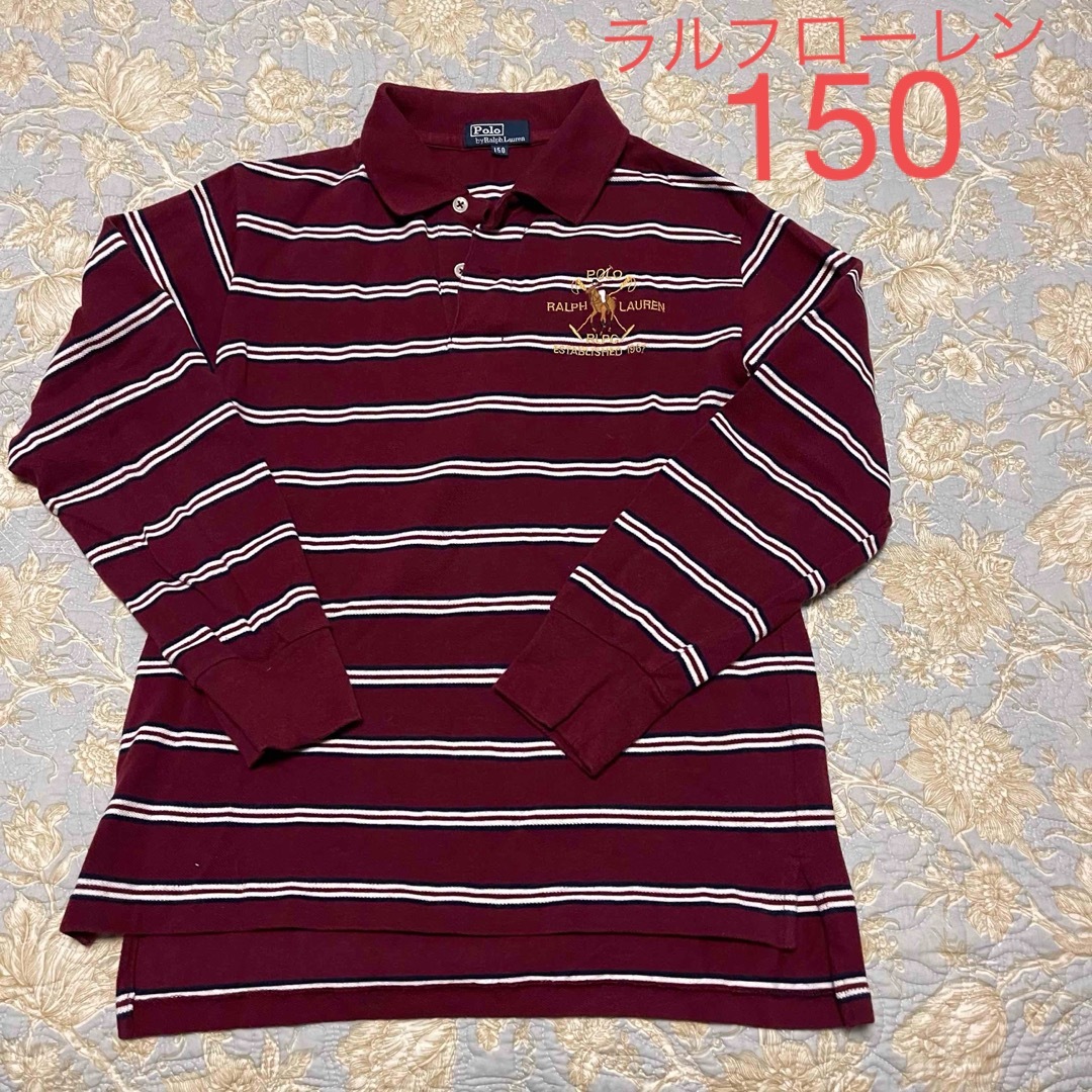 POLO RALPH LAUREN(ポロラルフローレン)のラルフローレン　ポロシャツ長袖 キッズ/ベビー/マタニティのキッズ服男の子用(90cm~)(Tシャツ/カットソー)の商品写真