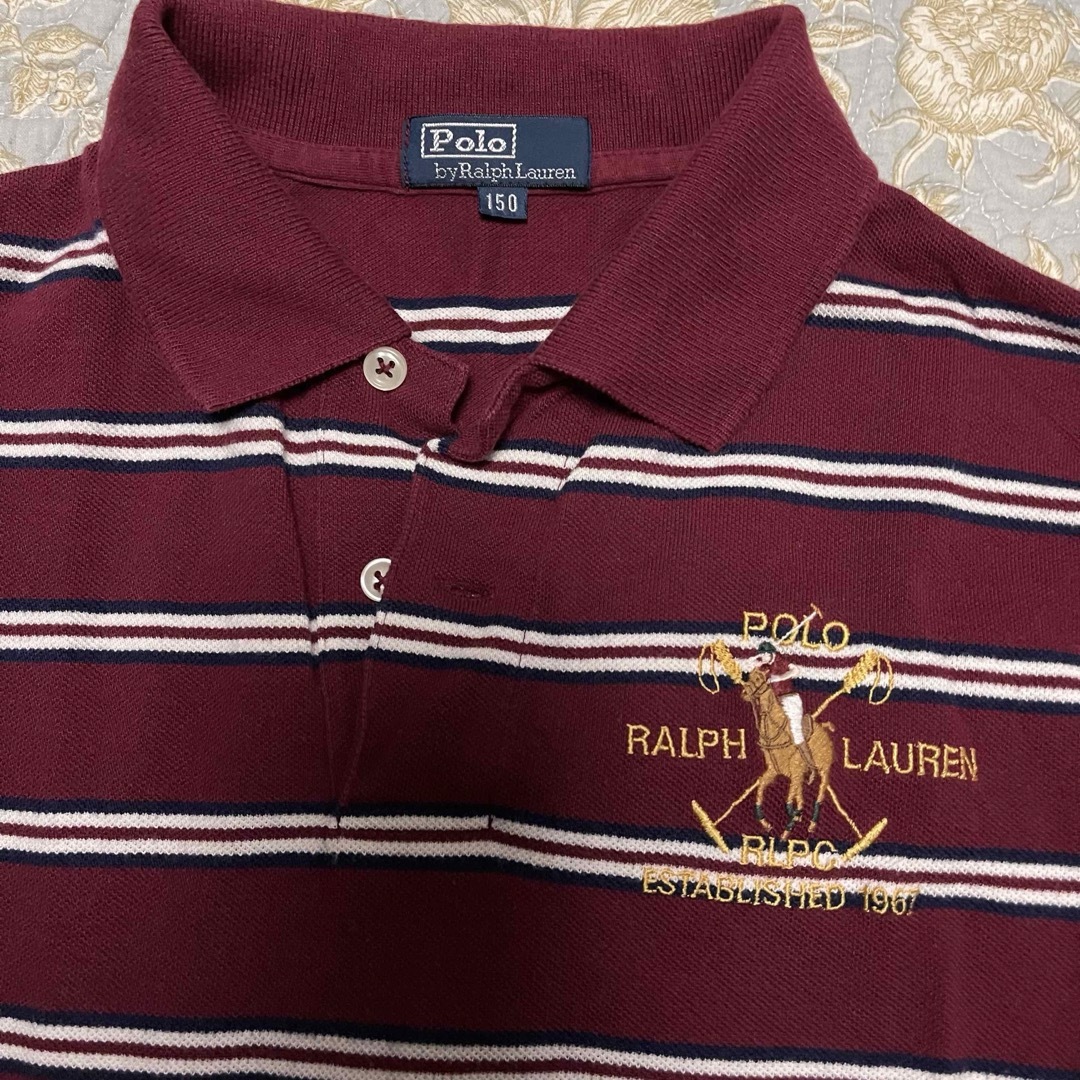 POLO RALPH LAUREN(ポロラルフローレン)のラルフローレン　ポロシャツ長袖 キッズ/ベビー/マタニティのキッズ服男の子用(90cm~)(Tシャツ/カットソー)の商品写真