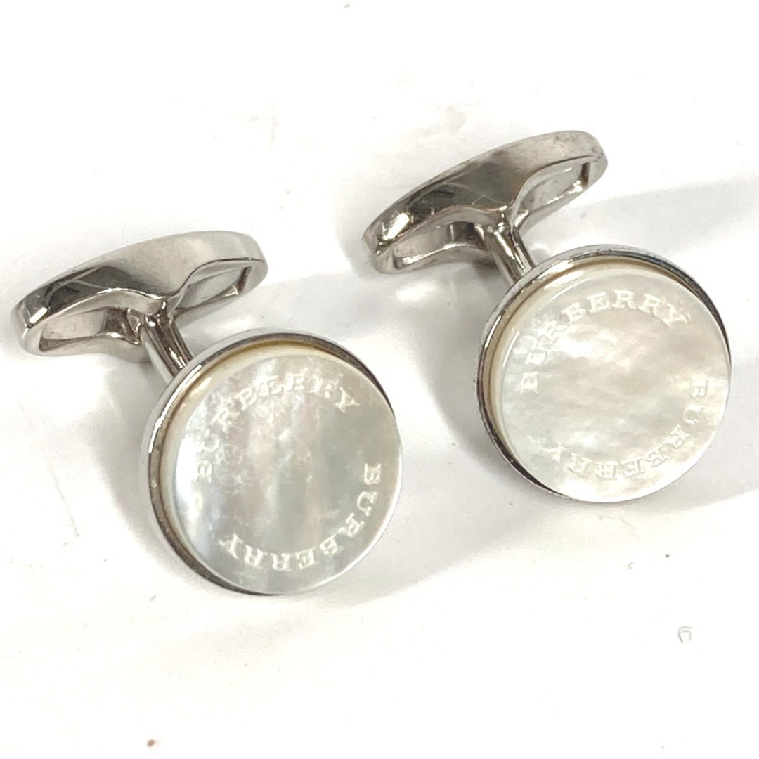 BURBERRY - バーバリー BURBERRY ロゴ アクセサリー カフス メタル シルバー