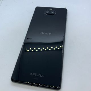 【中古品】Xperia 8 au   SOV42 ブラック (スマートフォン本体)