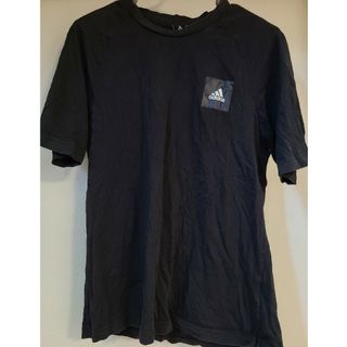 アディダス(adidas)のadidas　アディダス　ブラック　半袖　tシャツ　Mサイズ(Tシャツ/カットソー(半袖/袖なし))