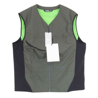 ARC'TERYX - ARC'TERYX アークテリクス SYSTEM A CHEXA HYBRID VEST チェクサ ハイブリッド ベスト カーキ系 M【新古品】【未使用】【中古】