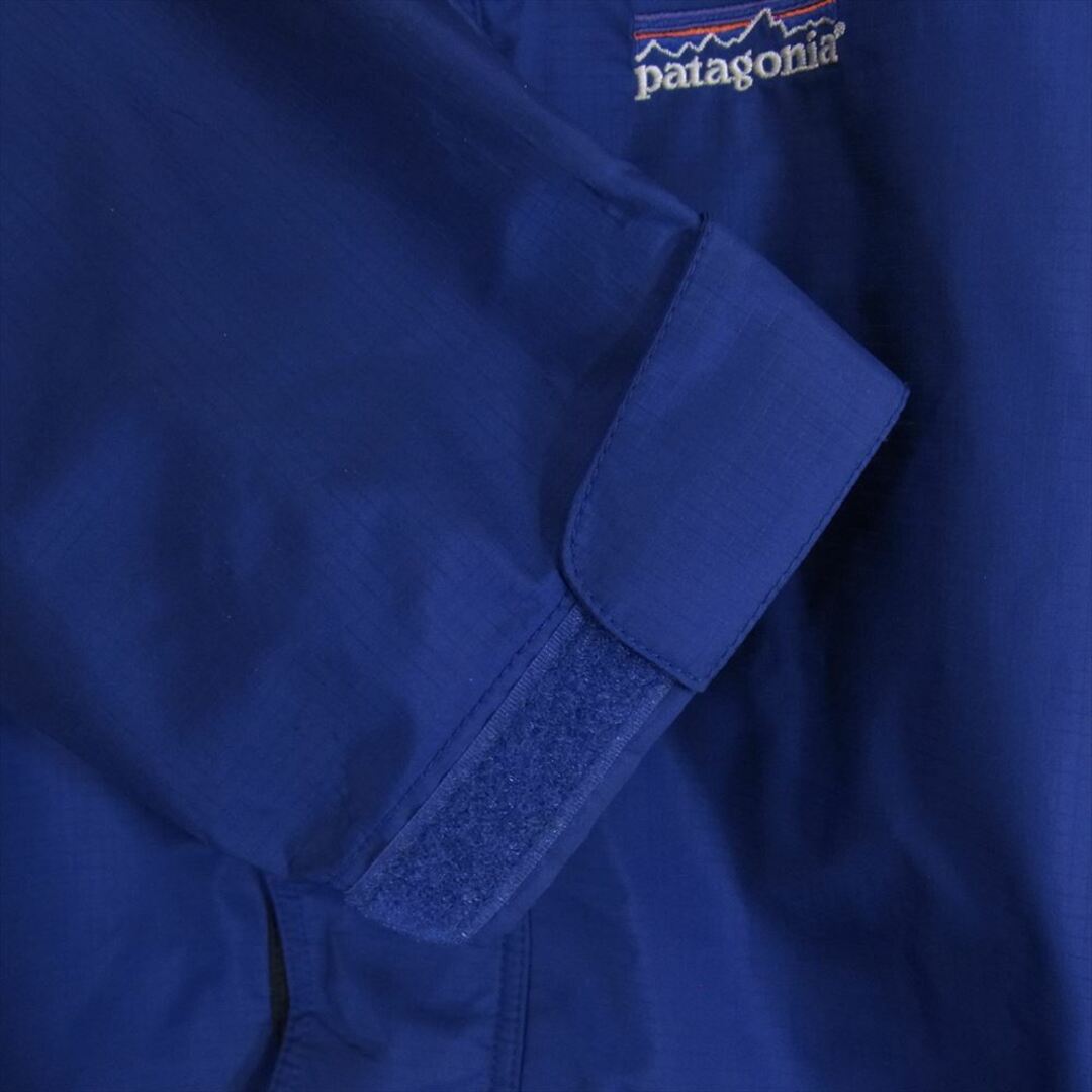 patagonia(パタゴニア)のpatagonia パタゴニア 01AW 83496 01年製 刺繍タグ SUPER PLUMA JACKET スーパープルマ ジャケット ナイロンジャケット ブルー系 M【中古】 メンズのジャケット/アウター(その他)の商品写真