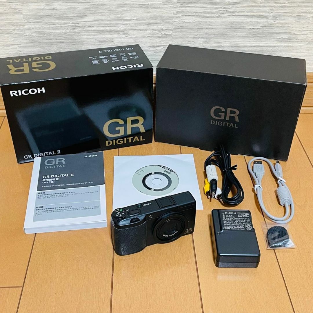 RICOH(リコー)の【新品同様品】RICOH GR DIGITALⅡ デジカメ スマホ/家電/カメラのカメラ(コンパクトデジタルカメラ)の商品写真