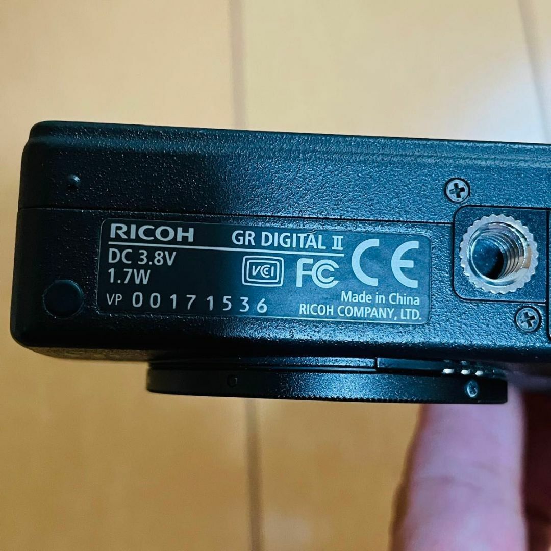 RICOH(リコー)の【新品同様品】RICOH GR DIGITALⅡ デジカメ スマホ/家電/カメラのカメラ(コンパクトデジタルカメラ)の商品写真