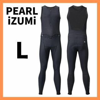 パールイズミ(Pearl Izumi)のパールイズミ ウィンドブレーク クイック ビブ タイツ 防風 保温 メンズ(ウエア)