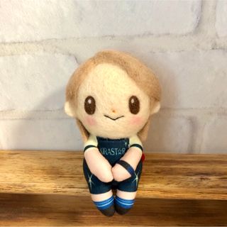 ハンドメイド 羊毛フェルト  平野紫耀 イメージ 金髪 フロントアップ(ぬいぐるみ)