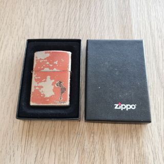 ジッポー(ZIPPO)のzippo　ライター　N.Y Design　2002年製(タバコグッズ)