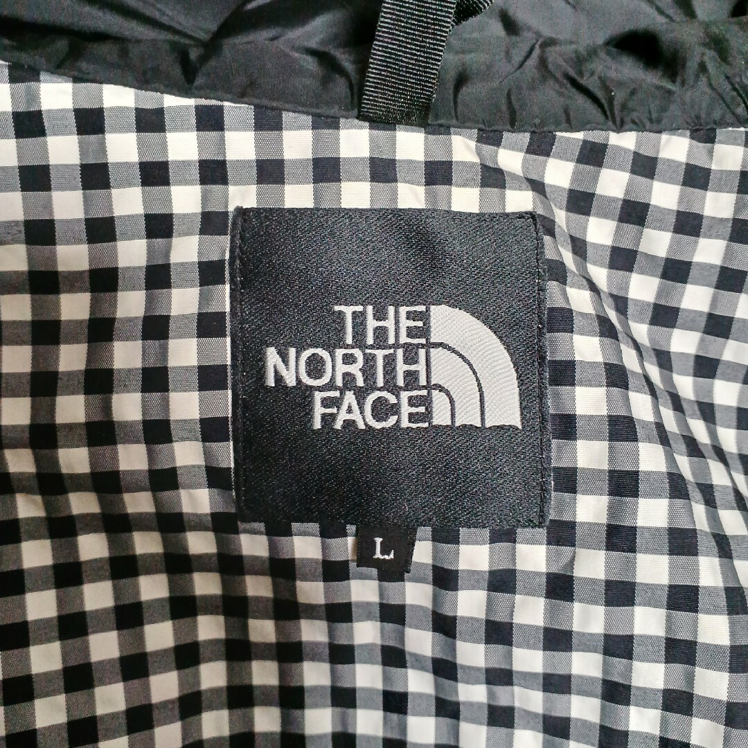 THE NORTH FACE」 チェック柄マウンテンパーカー S グレー THE NORTH FACE」 チェック柄マウンテンパーカー S グレー