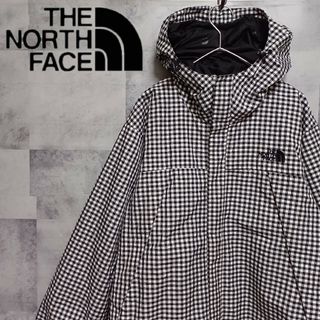 ザノースフェイス(THE NORTH FACE)のTHE NORTH FACE SCOOP JACKET ギンガムチェック L(マウンテンパーカー)