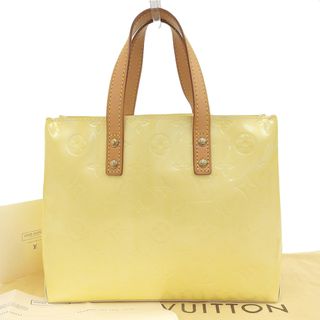 ルイヴィトン(LOUIS VUITTON)の【本物保証】 布袋・保付 ルイヴィトン LOUIS VUITTON モノグラム ヴェルニ リードPM ハンドバッグ ペルル M91336(ハンドバッグ)