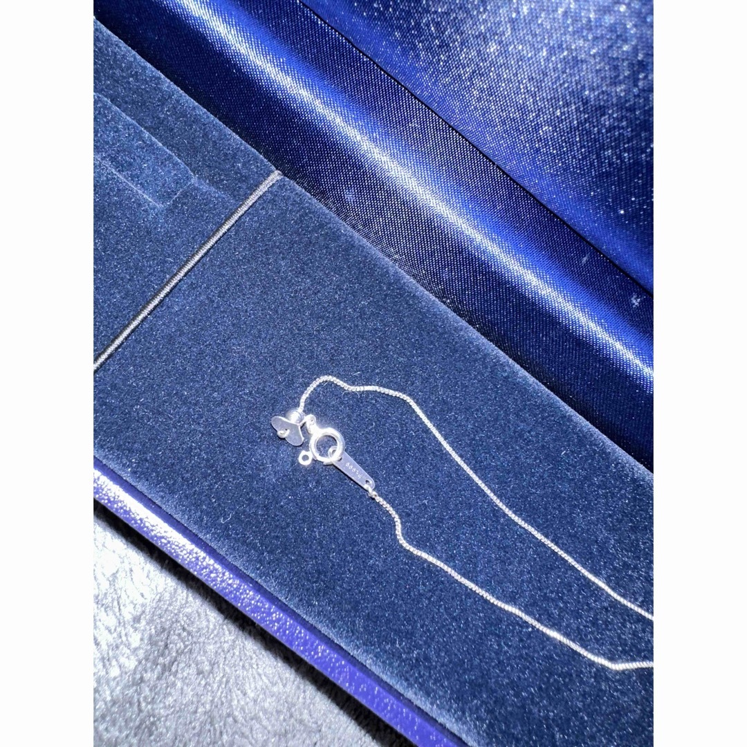 24K  純プラチナ　チェーンネックレス　60㌢　新品　女性男性 レディースのアクセサリー(ネックレス)の商品写真