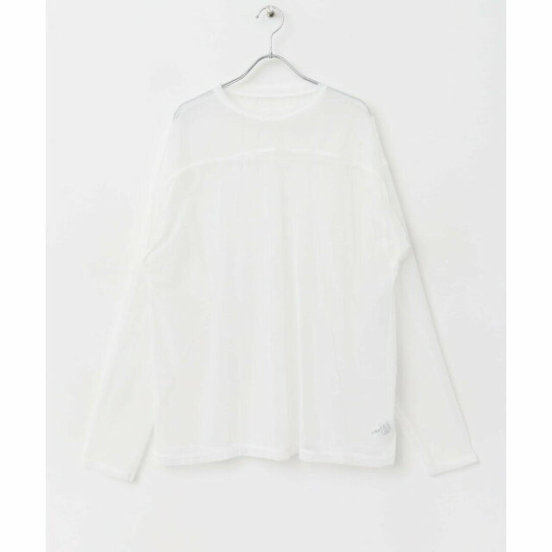 URBAN RESEARCH ROSSO(アーバンリサーチロッソ)の【white】provoke シアーフットボールTシャツ レディースのトップス(カットソー(長袖/七分))の商品写真