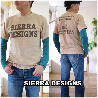 シェラデザイン(SIERRA DESIGNS)のグッドオン×シエラデザイン コラボTシャツ 半袖Tシャツ　1524 M(Tシャツ/カットソー(半袖/袖なし))