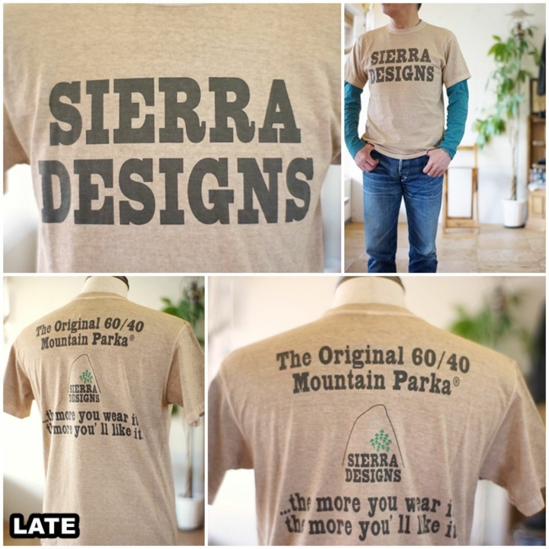 SIERRA DESIGNS(シェラデザイン)のグッドオン×シエラデザイン コラボTシャツ 半袖Tシャツ　1524 L メンズのトップス(Tシャツ/カットソー(半袖/袖なし))の商品写真