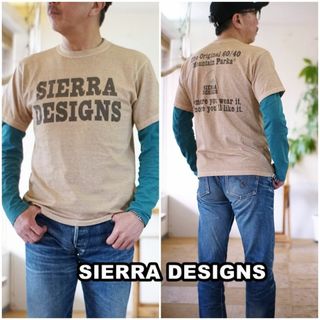 シェラデザイン(SIERRA DESIGNS)のグッドオン×シエラデザイン コラボTシャツ 半袖Tシャツ　1524 L(Tシャツ/カットソー(半袖/袖なし))