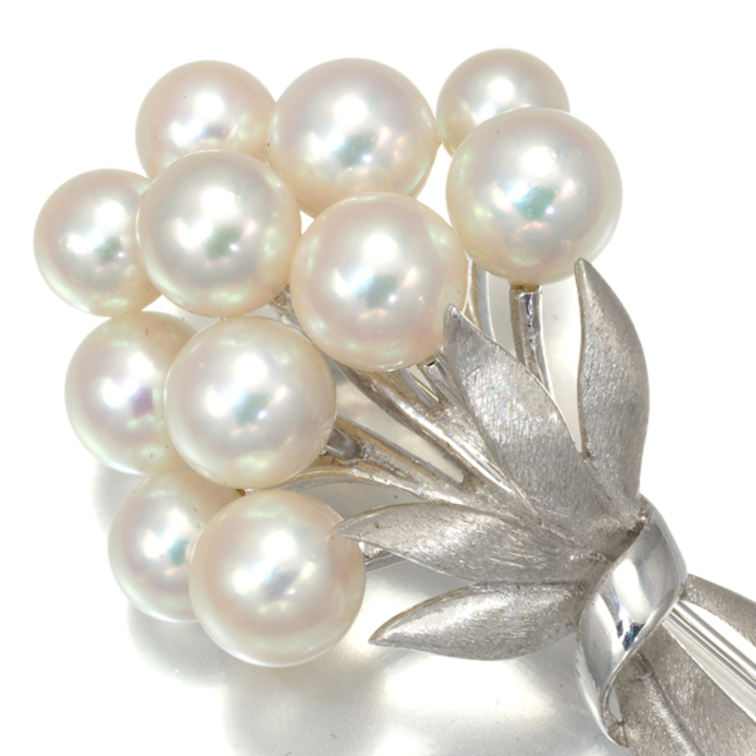 MIKIMOTO - ミキモト ブローチ パール アコヤ真珠 5.0-6.5mm MIKIMOTO - ミキモト ブローチ パール アコヤ真珠 5.0-6.5mm