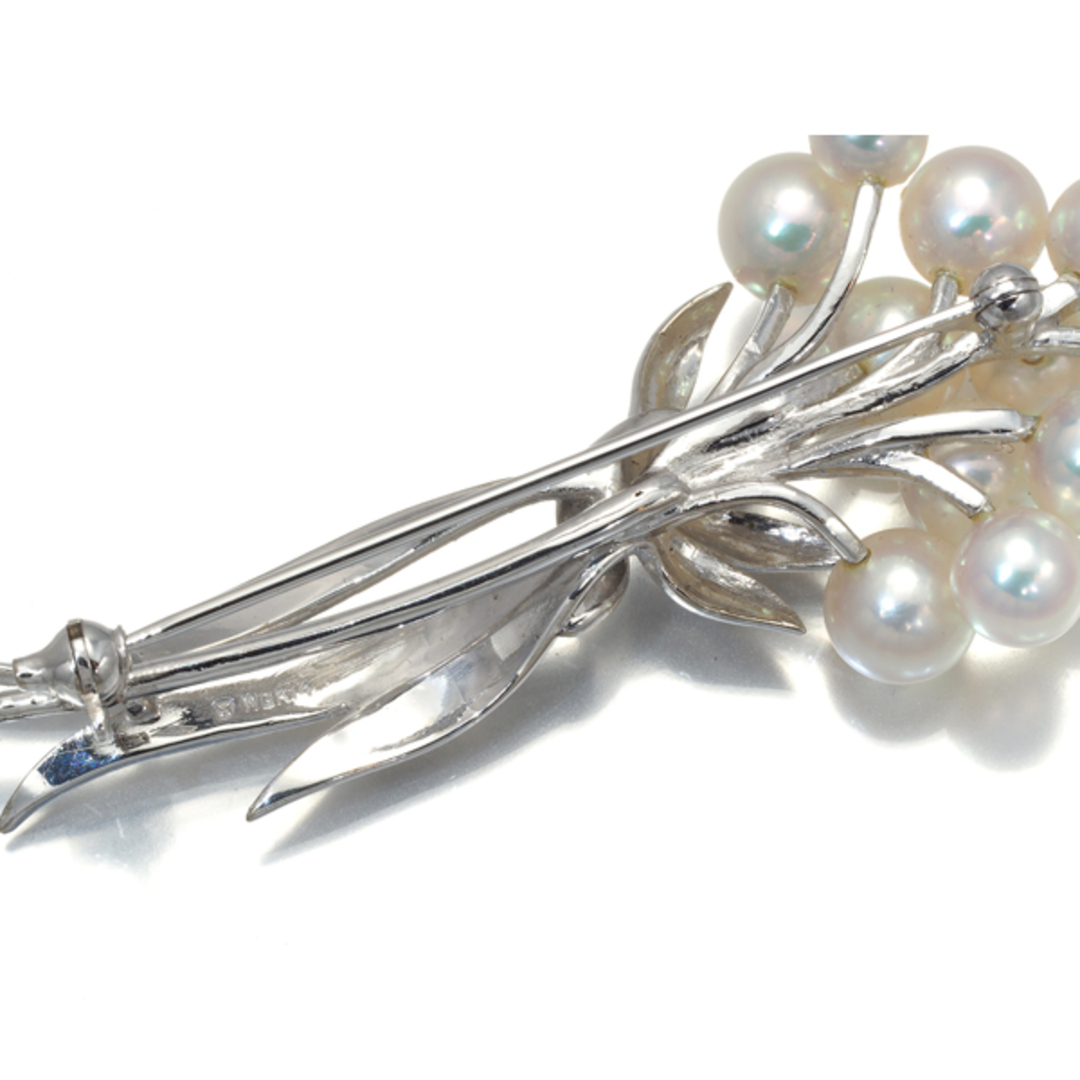 MIKIMOTO - ミキモト ブローチ パール アコヤ真珠 5.0-6.5mm MIKIMOTO - ミキモト ブローチ パール アコヤ真珠 5.0-6.5mm